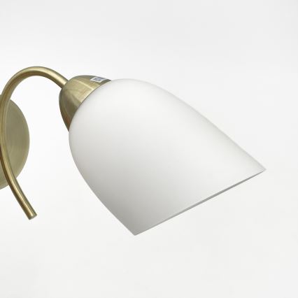 Iluminação de parede DONNA 1xE27/60W/230V pátina