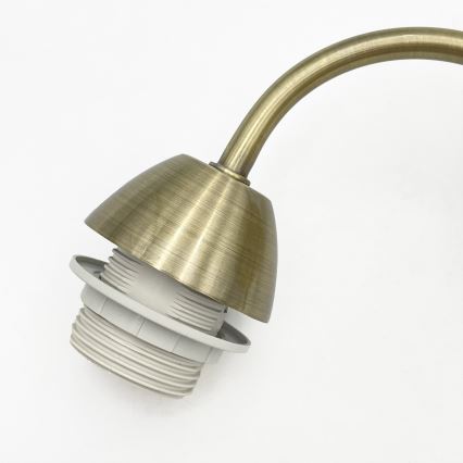 Iluminação de parede DONNA 1xE27/60W/230V pátina