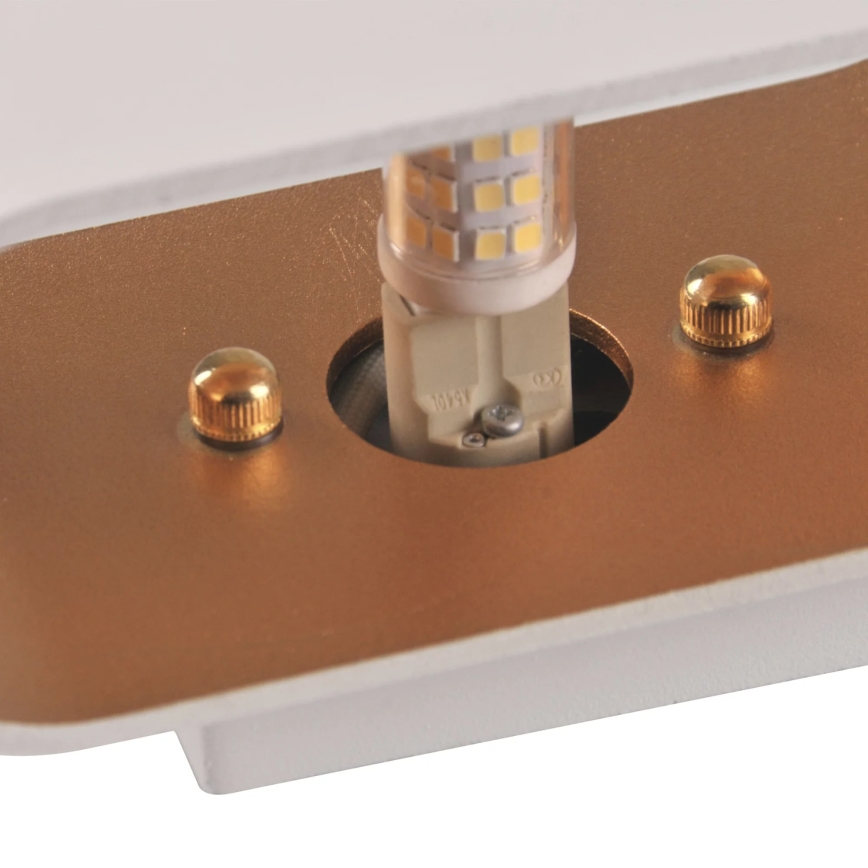 Iluminação de parede ELISSA 1xG9/10W/230V branco