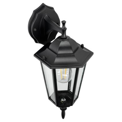 Iluminação de parede exterior 1xE27/60W/230V IP44 preta