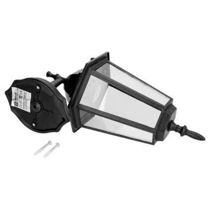 Iluminação de parede exterior 1xE27/60W/230V IP44 preta