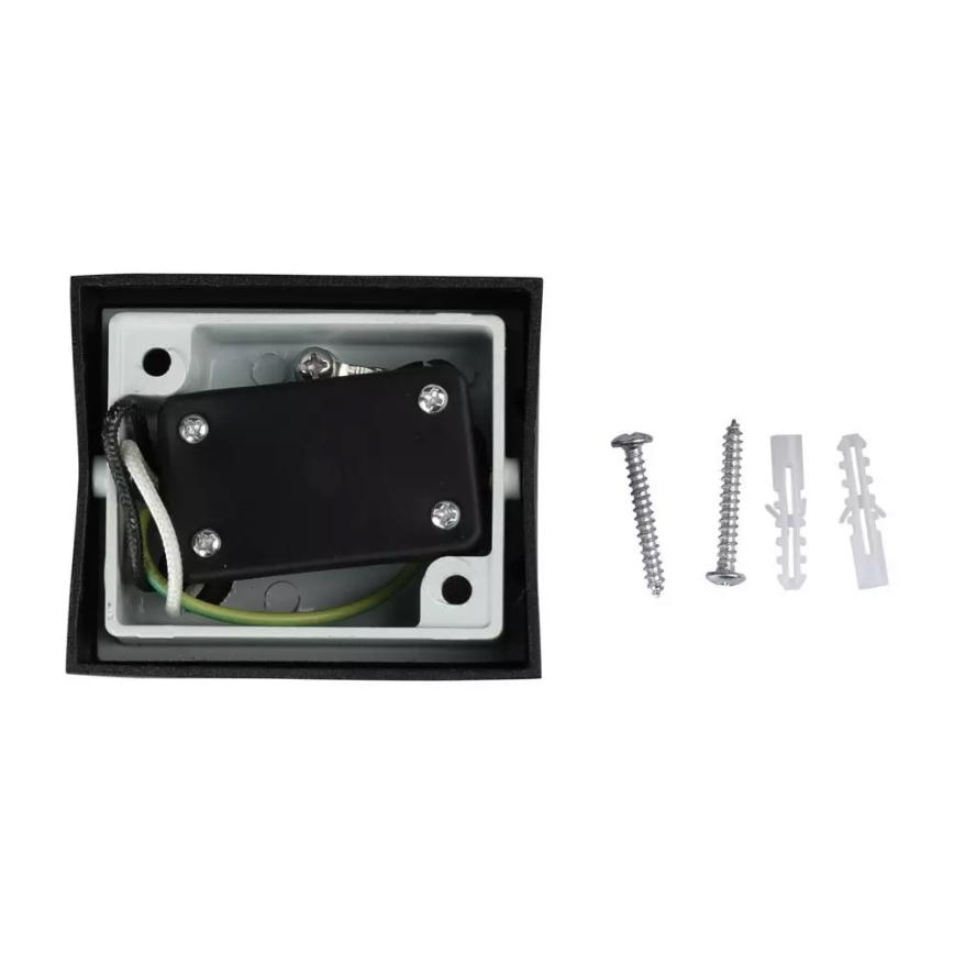 Iluminação de parede exterior 1xGU10/35W/230V IP44