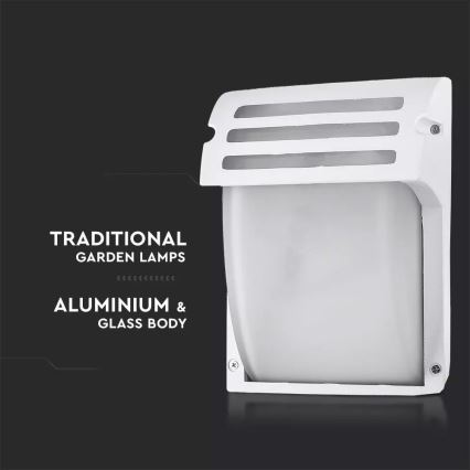 Iluminação de parede exterior AMALFI 1xE27/60W/230V IP44