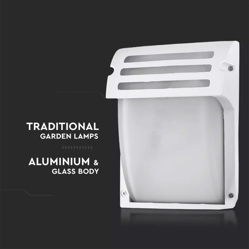 Iluminação de parede exterior AMALFI 1xE27/60W/230V IP44