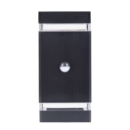 Iluminação de parede exterior com sensor NIZZA 2xGU10/35W/230V IP65