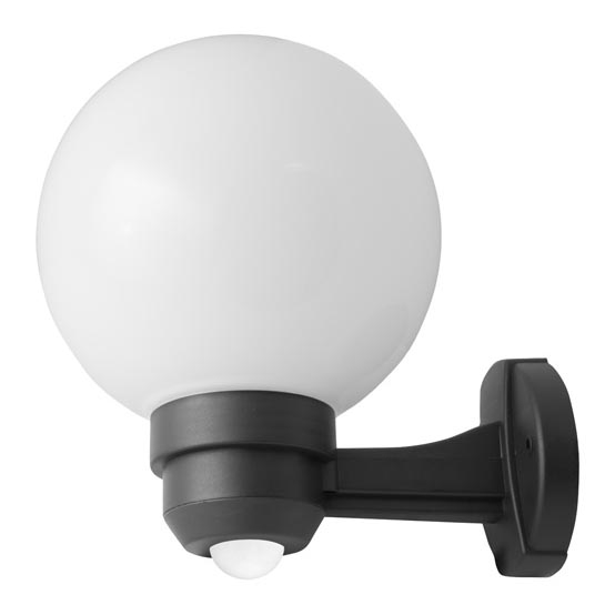 Iluminação de parede exterior com sensor PARK 1xE27/60W/230V