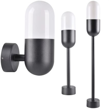 Iluminação de parede exterior HORTEN 1xE27/10W/230V IP44