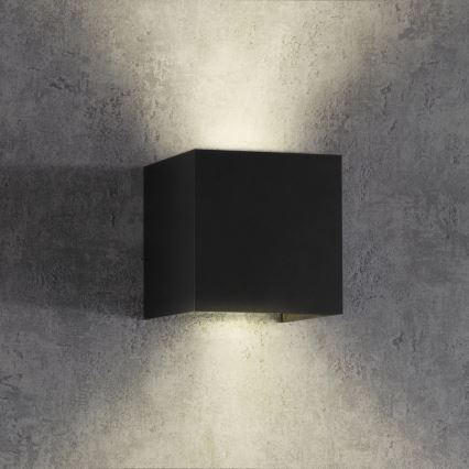 Iluminação de parede exterior KIOTO 1xG9/5W/230V IP44 preta