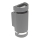 Iluminação de parede exterior KORTEK 2xGU10/30W/230V IP44 cinzento