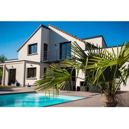 Iluminação de parede exterior LED 2xLED/3W/230V IP54 preta