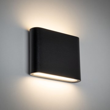 Iluminação de parede exterior LED ARWENA 2xLED/3W/230V IP54 preto