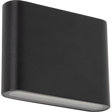 Iluminação de parede exterior LED ARWENA 2xLED/3W/230V IP54 preto