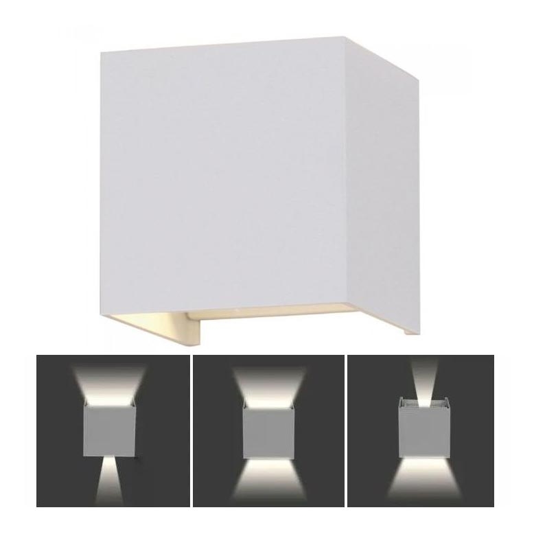 Iluminação de parede exterior LED LED/11W/230V 3000K IP65 branco