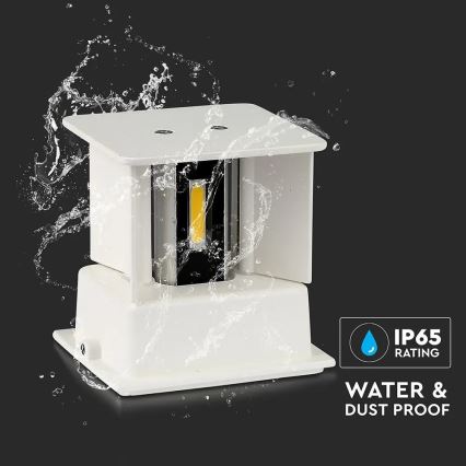 Iluminação de parede exterior LED LED/11W/230V 3000K IP65 branco