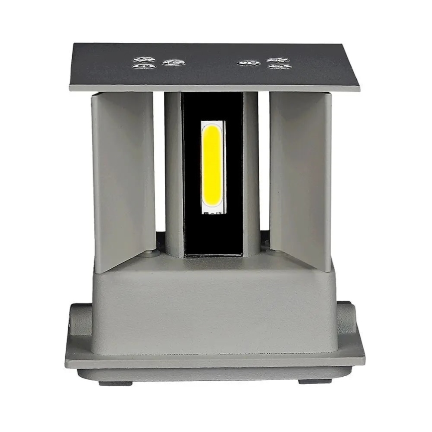 Iluminação de parede exterior LED LED/11W/230V 4000K IP65 cinzento