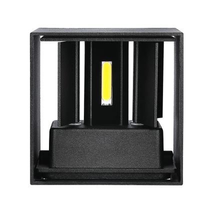 Iluminação de parede exterior LED LED/11W/230V 4000K IP65 preto