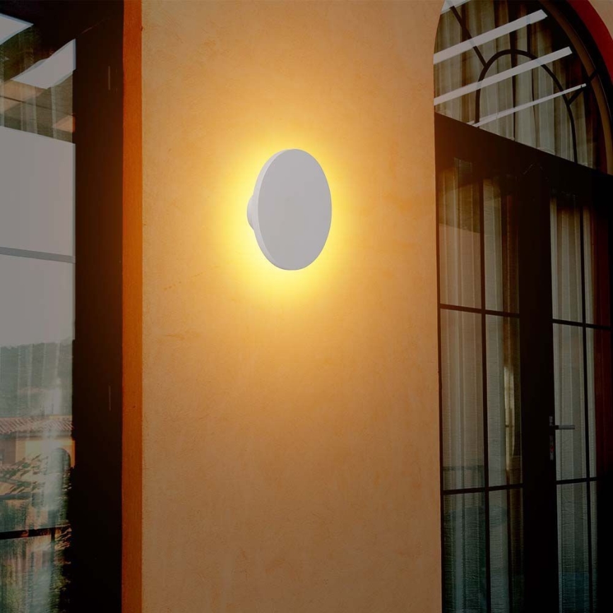 Iluminação de parede exterior LED LED/12W/230V 4000K IP65 branco