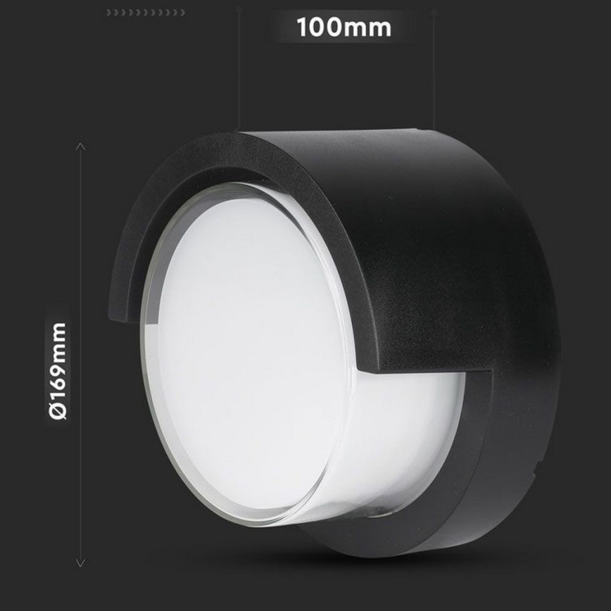 Iluminação de parede exterior LED LED/12W/230V 4000K IP65