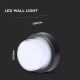 Iluminação de parede exterior LED LED/12W/230V IP65 3000K