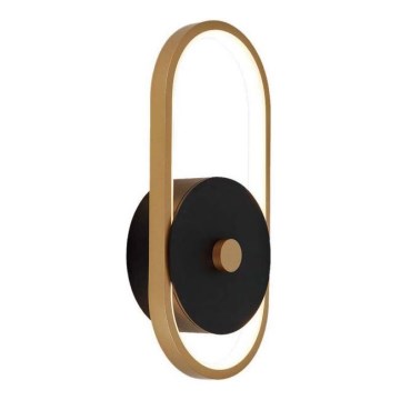 Iluminação de parede exterior LED LED/15W/230V IP54 4000K latão