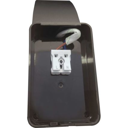 Iluminação de parede exterior LED LED/15W/230V IP54 preto