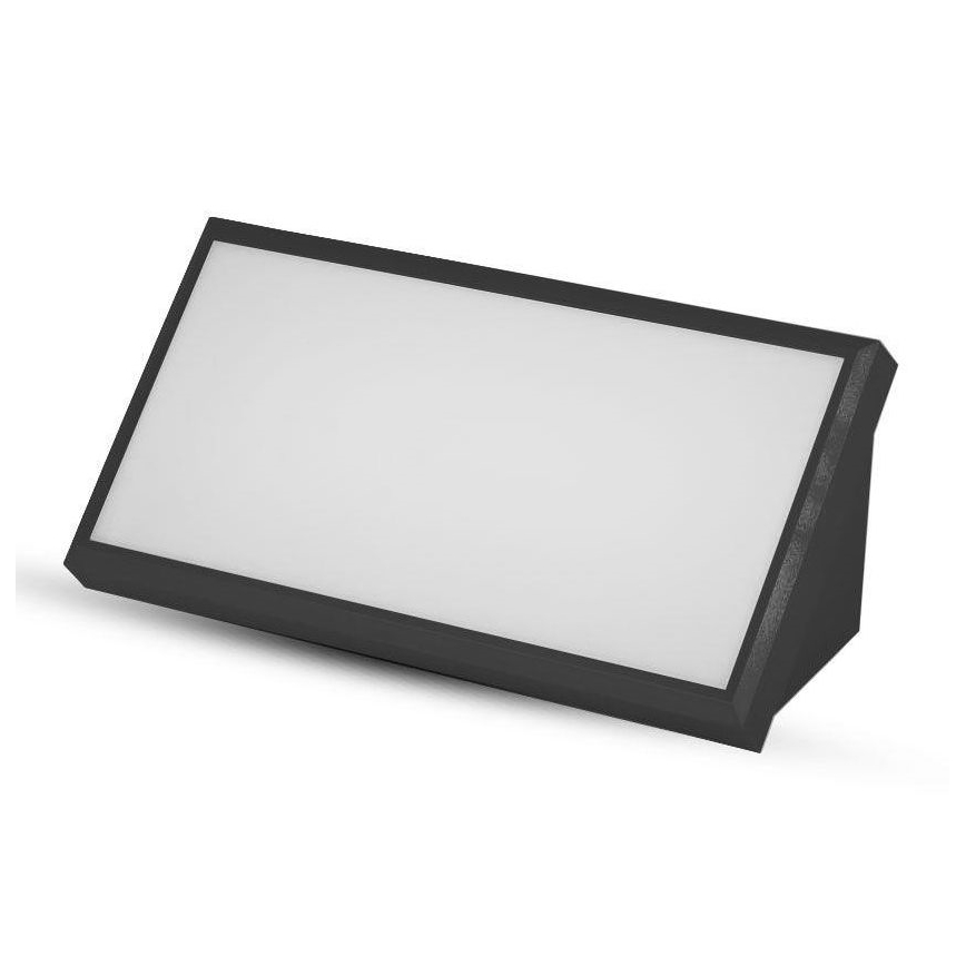 Iluminação de parede exterior LED LED/20W/230V 3000K IP65 preto