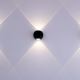 Iluminação de parede exterior LED LED/2W/230V 3000K IP54 preto