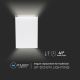 Iluminação de parede exterior LED LED/4W/230V 6400K IP65 branco