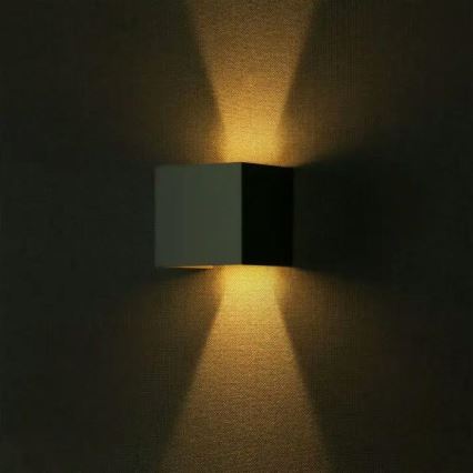 Iluminação de parede exterior LED LED/5W/230V 4000K IP65 cinzenta