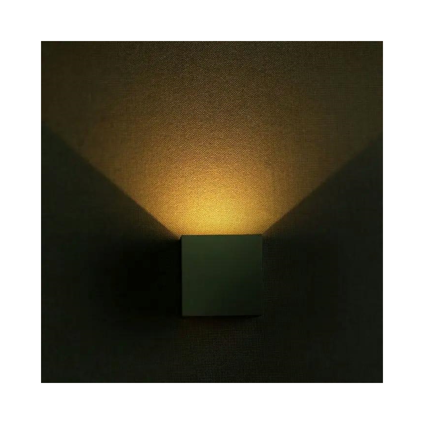 Iluminação de parede exterior LED LED/5W/230V 4000K IP65 cinzenta