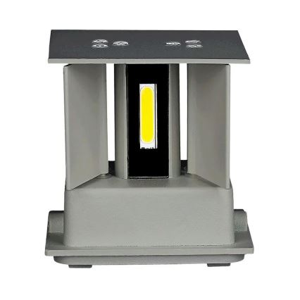 Iluminação de parede exterior LED LED/5W/230V 4000K IP65 cinzenta