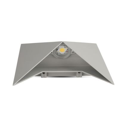Iluminação de parede exterior LED LED/5W/230V 4000K IP65 cinzento
