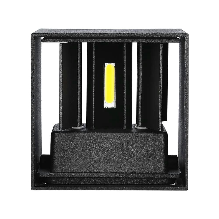 Iluminação de parede exterior LED LED/5W/230V 4000K IP65 preto