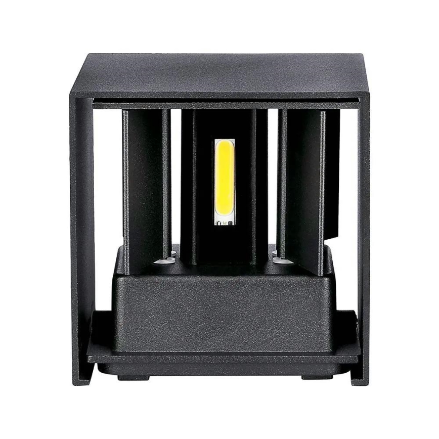 Iluminação de parede exterior LED LED/5W/230V 4000K IP65 preto