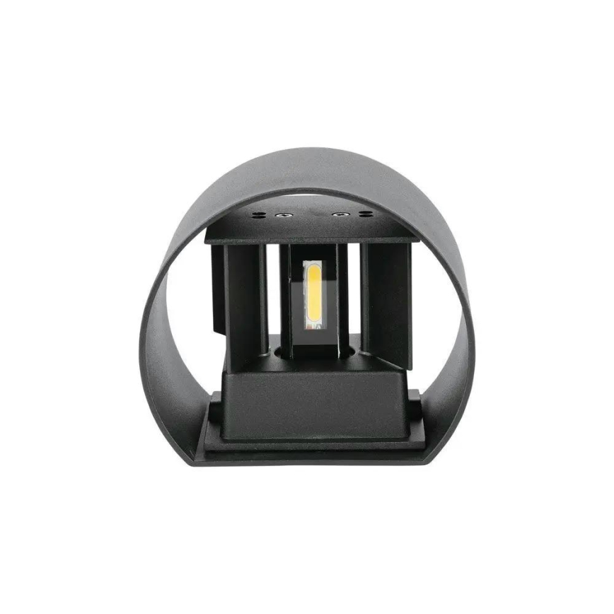 Iluminação de parede exterior LED LED/6W/230V 4000K IP65 preto
