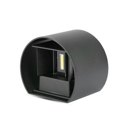Iluminação de parede exterior LED LED/6W/230V 4000K IP65 preto