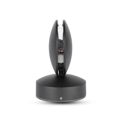 Candeeiro de parede exterior LED flexível LED/7W/230V 4000K IP65 preto