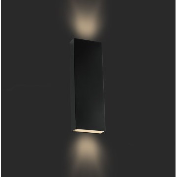 Iluminação de parede exterior LED LED/8W/230V 4000K IP65 preto