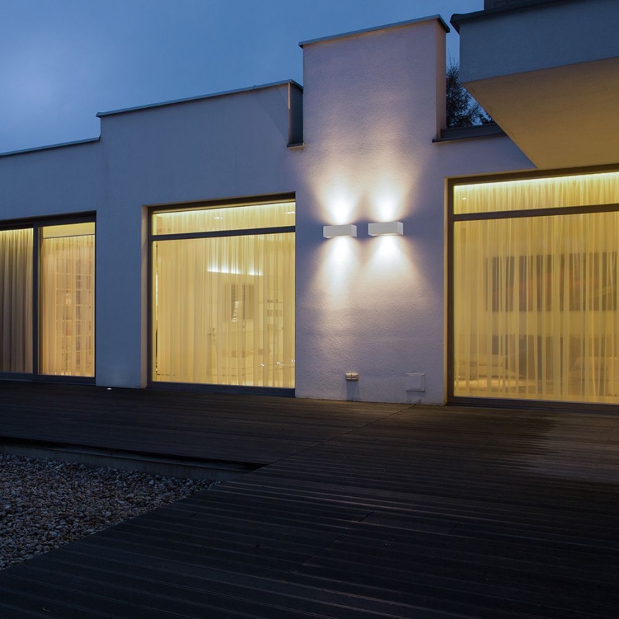 Iluminação de parede exterior LED LED/9W/230V 6500K IP65