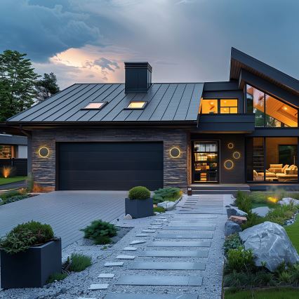 Iluminação de parede exterior LED PIATTA LED/9W/230V 3000/4000/6000K diâmetro 12 cm IP44 cinzento