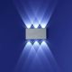 Iluminação de parede exterior LED SILBER 6xLED/1W/230V IP54