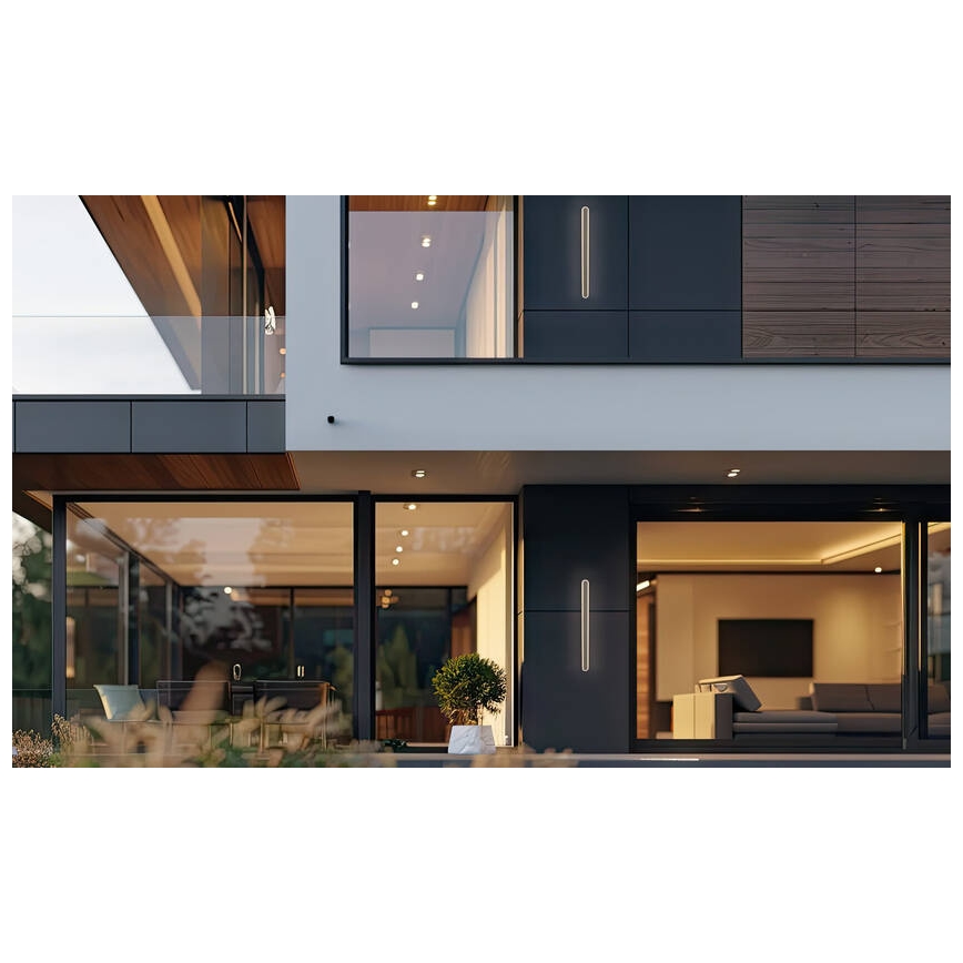 Iluminação de parede exterior LED STICK LED/28W/230V IP65 3000K 90 cm