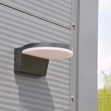 Iluminação de parede exterior LED TESA LED/10W/230V IP54 preto