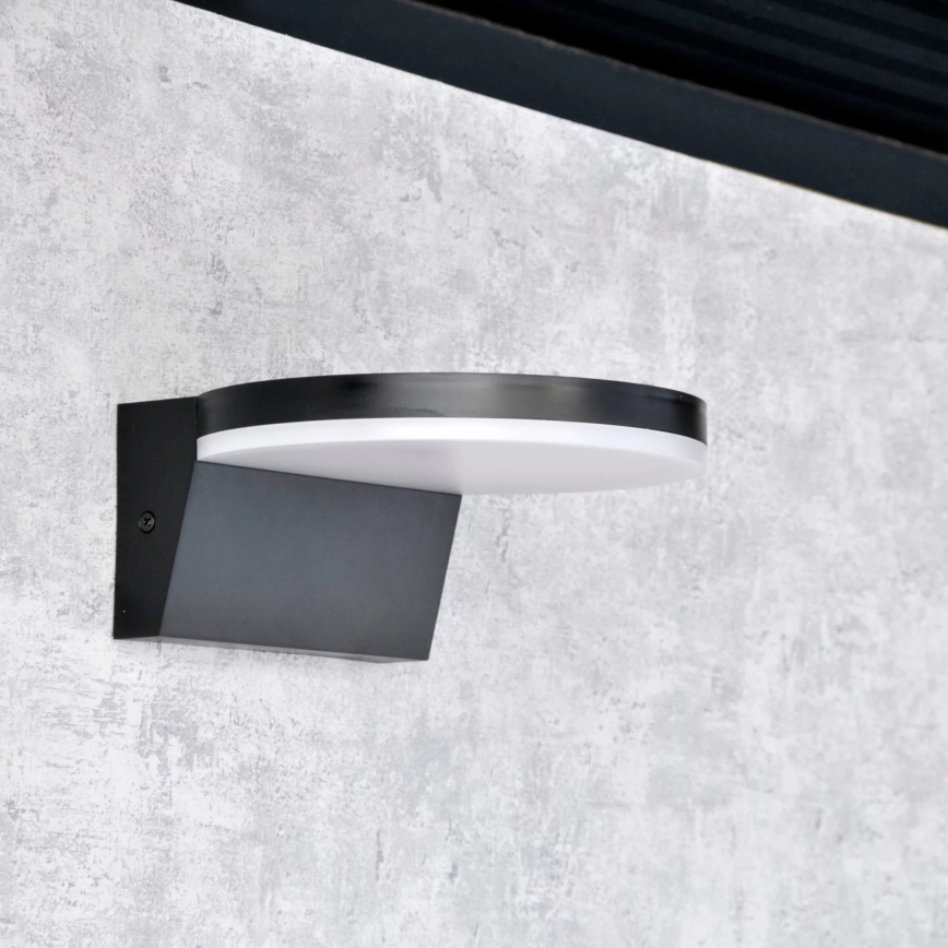 Iluminação de parede exterior LED TESA LED/10W/230V IP54 preto