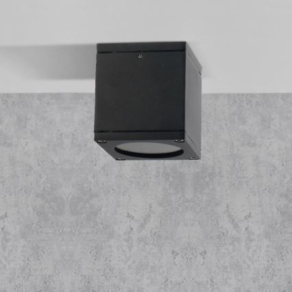 Iluminação de parede exterior MORRIS 1xGU10/35W/230V IP54
