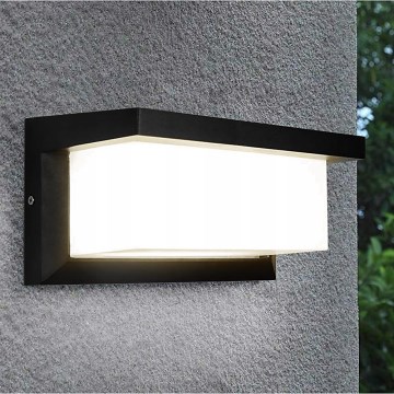 Iluminação de parede exterior NEELY 1xE27/60W/230V IP54 preto