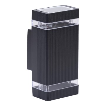 Iluminação de parede exterior NIZZA 2xGU10/35W/230V IP65