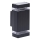 Iluminação de parede exterior NIZZA 2xGU10/35W/230V IP65