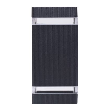 Iluminação de parede exterior NIZZA 2xGU10/35W/230V IP65