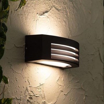 Iluminação de parede exterior OLIANA 1xE27/60W/230V IP54 preto